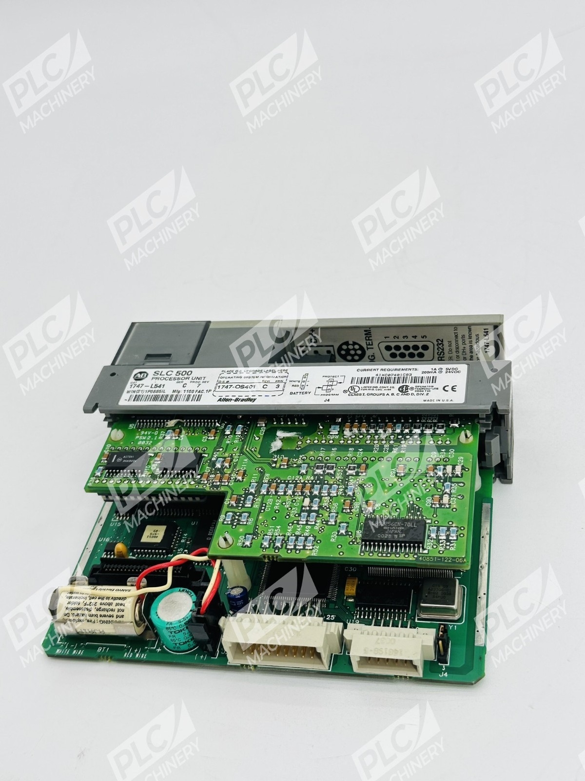 Allen Bradley 1747-L541 SLC 500 Processor Unit Ser C - Image 6