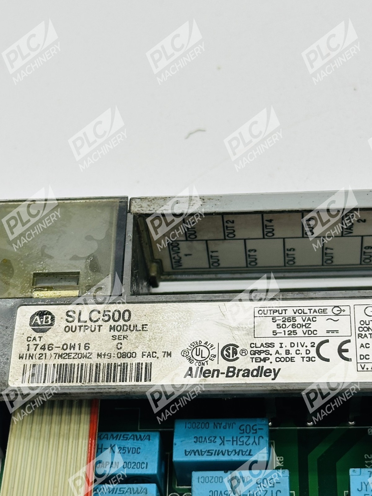 Allen Bradley 1746-OW16 SLC 500 Output Module Ser C - Image 6