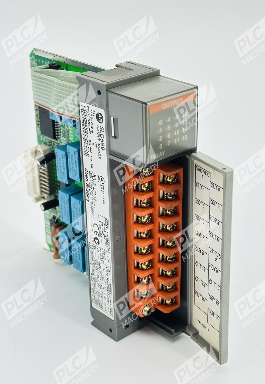 Allen Bradley 1746-OW16 Output Module SLC 500 Ser D
