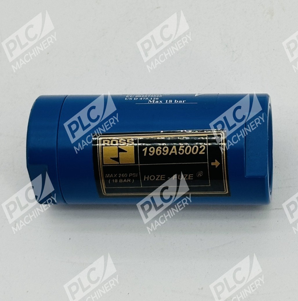 Ross Controls 1969A5002 Hoze-Fuze Safety Shut-Off Valve 260 PSI