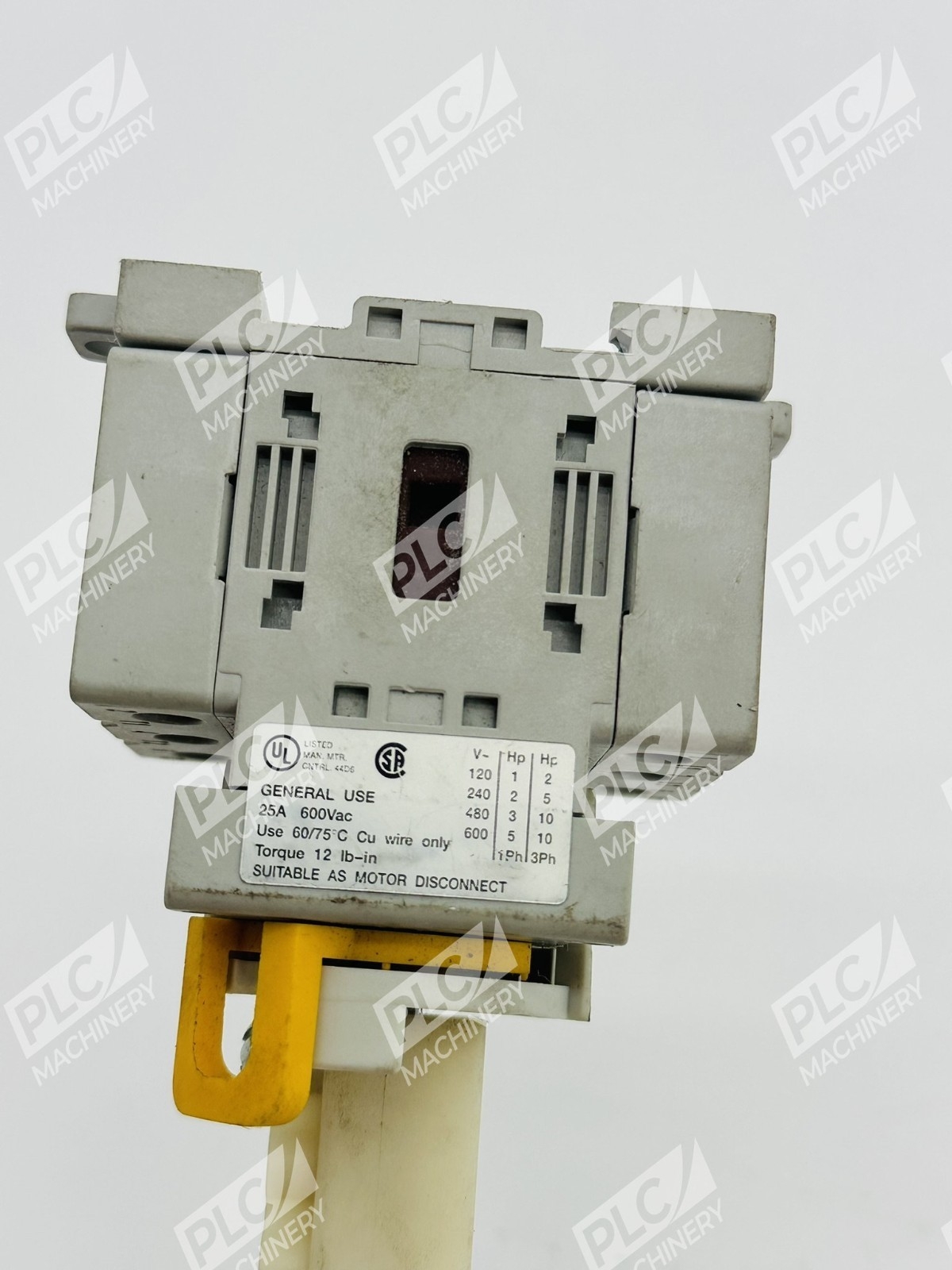 Allen Bradley 194E-A25-1753 Load Disconnect Switch w/ 194E-A-P11 Aux Con Ser B - Image 6