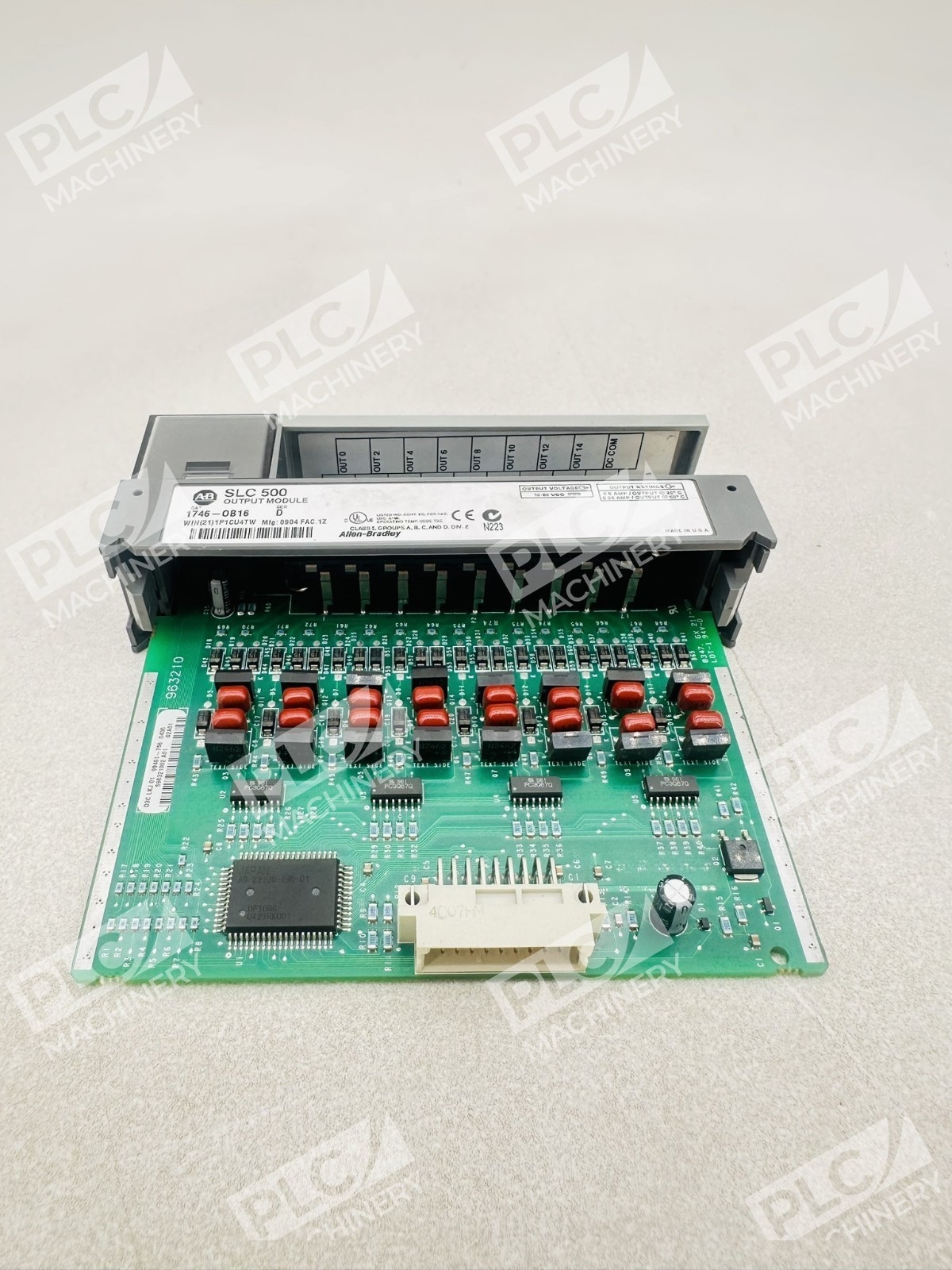 Allen Bradley 1746-OB16 SLC 500 Output Module Ser D - Image 3