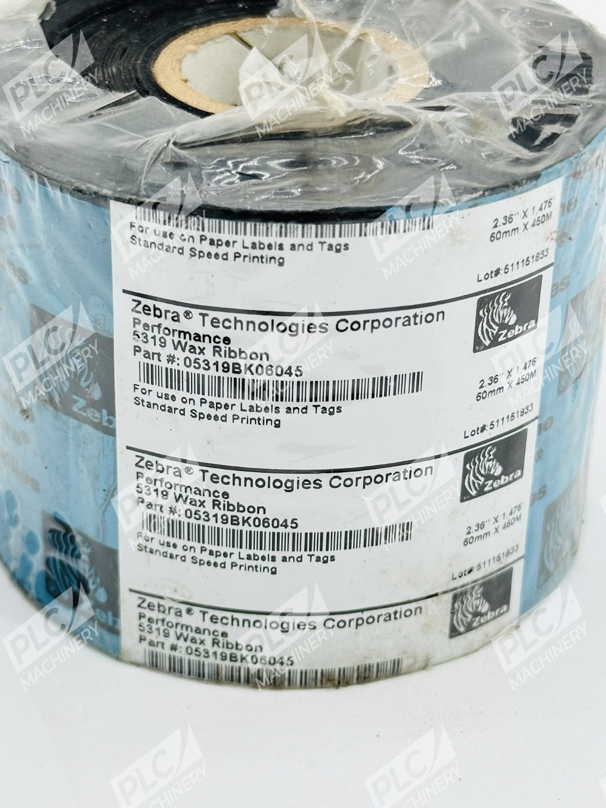 Zebra 05319BK06045 Performance Wax Ribbon 5319 - Image 4