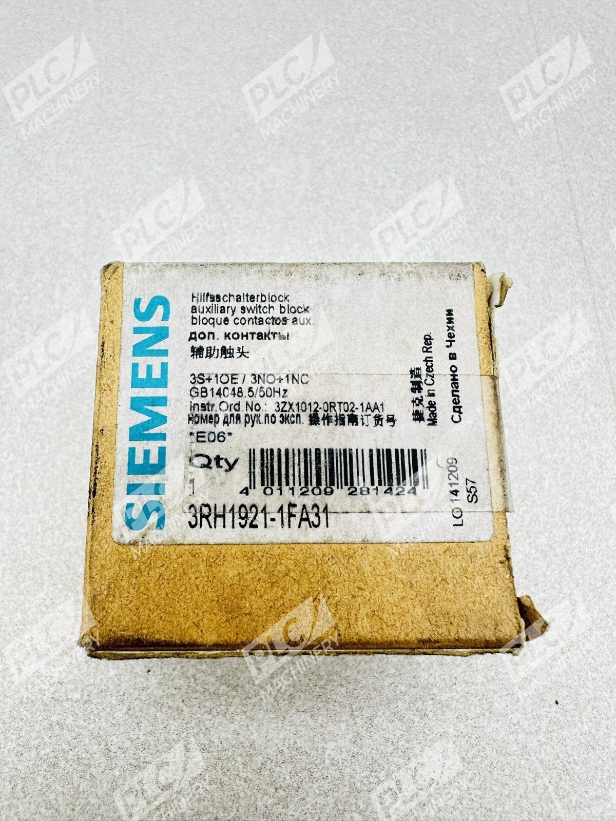 Siemens 3RH1921-1FA31 Auxiliary Switch Block - Image 2