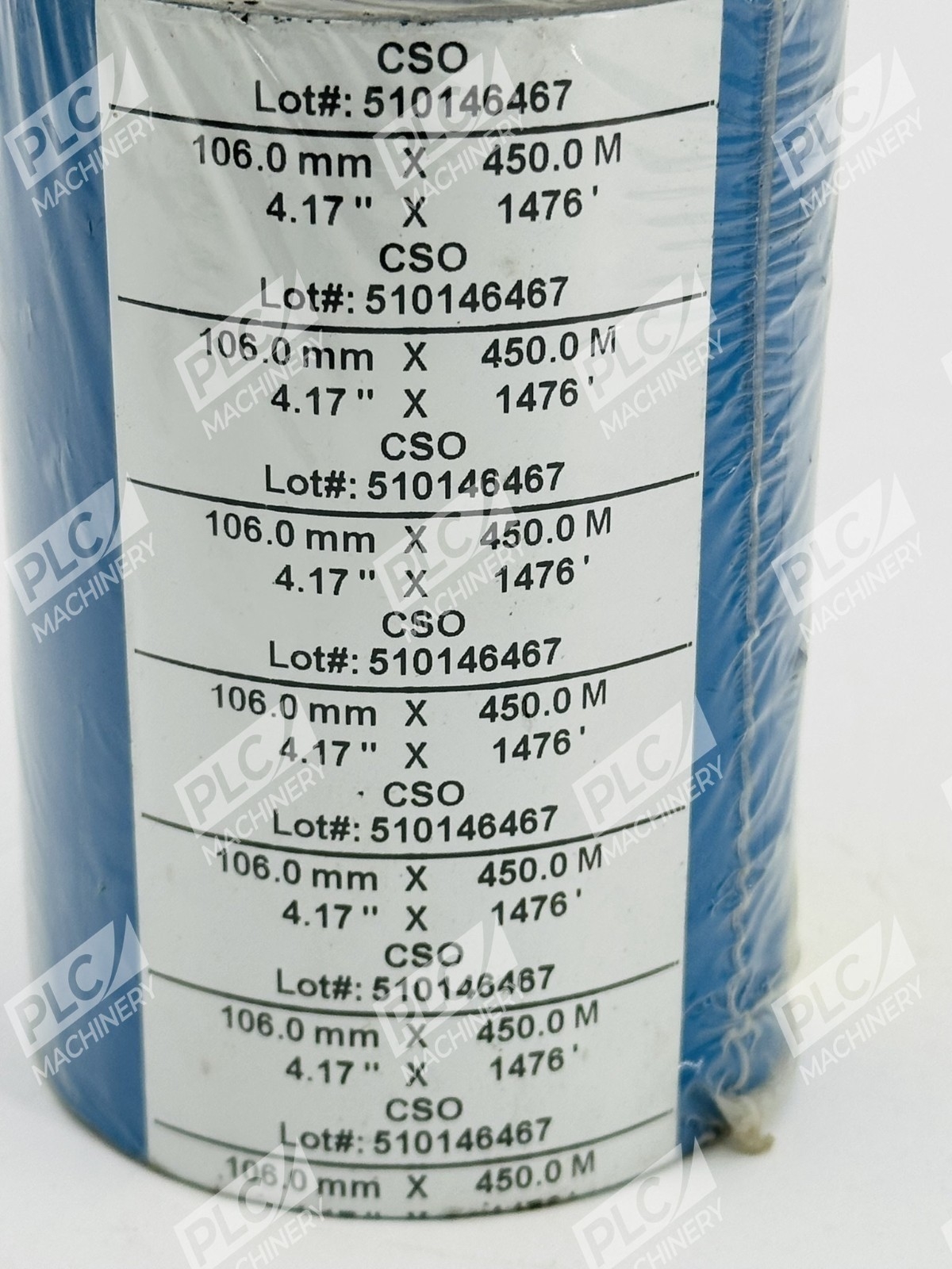 MacArthur RIBN-0509 Thermal Transfer Black Wax Ribbon - Image 5