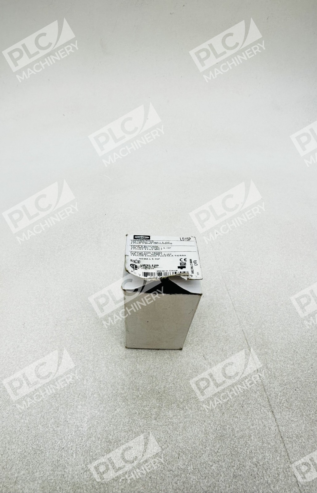 Hubbell L515P Locking Plug Nema L5-15P 15A 125V 2-Pole 3-Wire Grounding