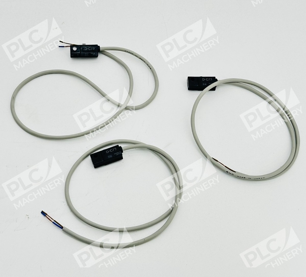 SMC D-C73 Magnetic Reed Auto Switch Sensor Lot of 3