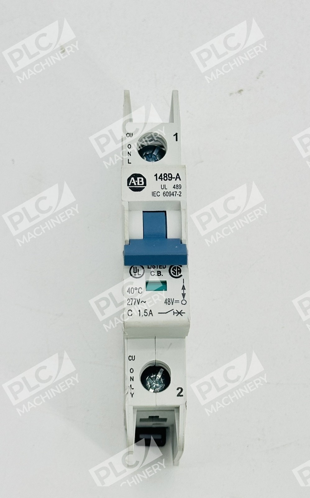 Allen Bradley 1489-A1C015 Miniature Circuit Breaker 1 Pole 15A Ser A