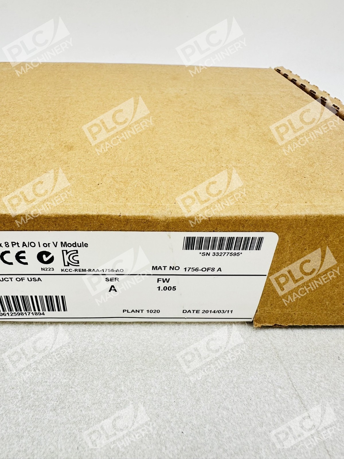 Allen Bradley 1756-OF8 ControlLogix 8 Point A/O I or V Module Sealed - Image 3