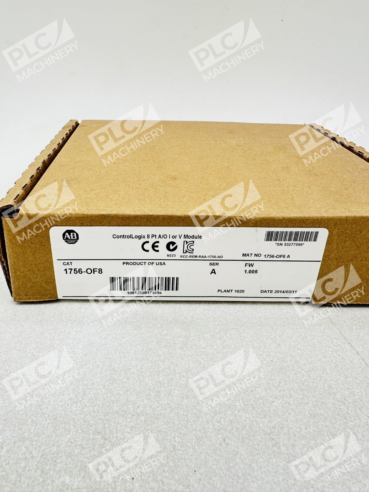 Allen Bradley 1756-OF8 ControlLogix 8 Point A/O I or V Module Sealed - Image 4