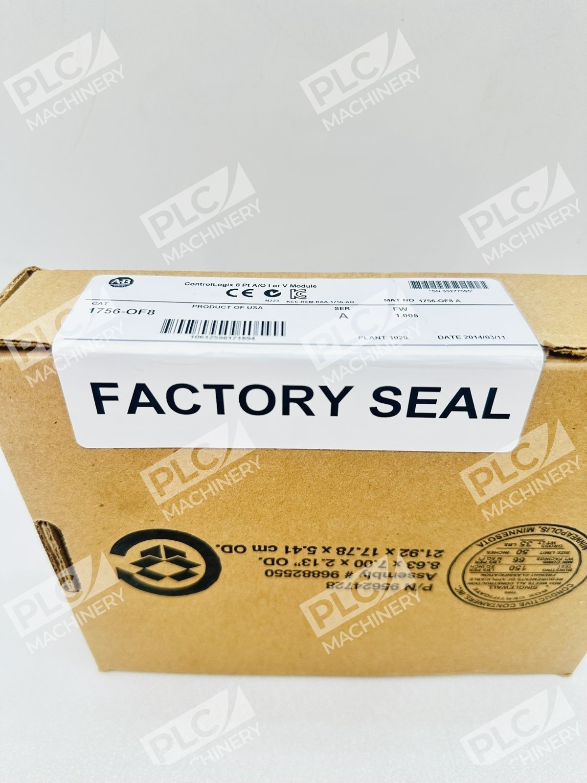 Allen Bradley 1756-OF8 ControlLogix 8 Point A/O I or V Module Sealed - Image 6