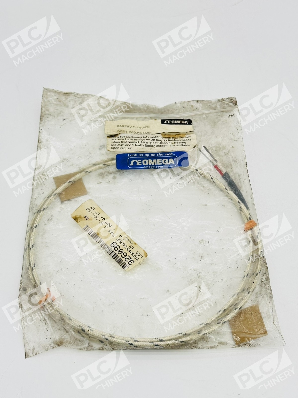 Omega XC-14-J-60 Nextel Ceramic Insulated Thermocouple Wire