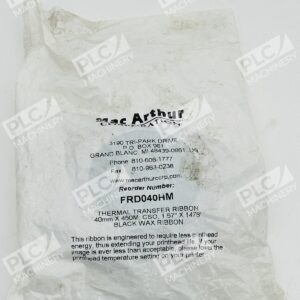 Mac Arthur FRD040HM Thermal Transfer Black Wax Ribbon