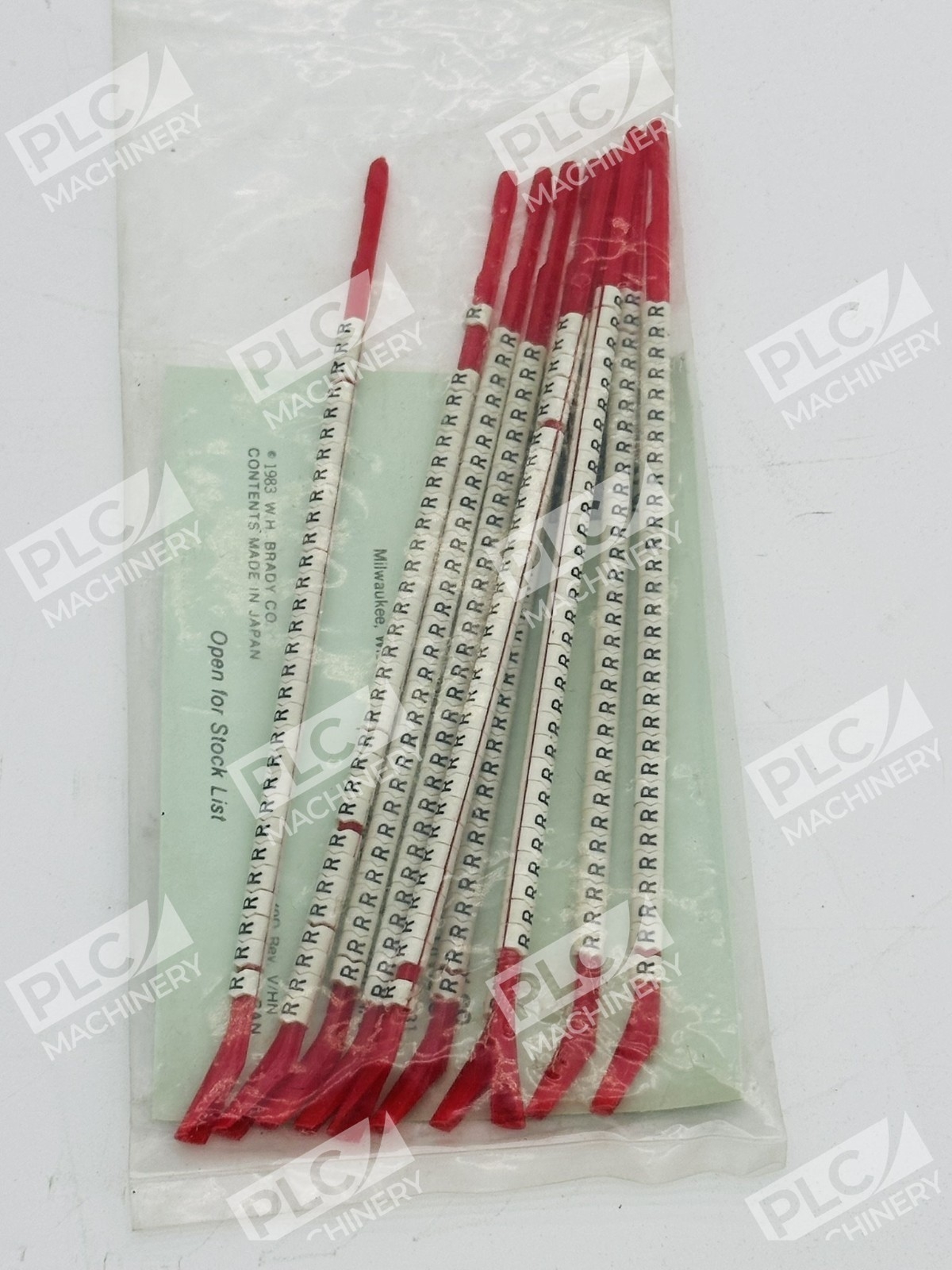 Brady SCN-10-R Clip-Sleeve Wire Markers - Image 3