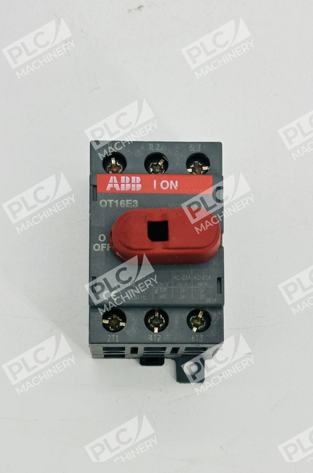 ABB OT16E3 Switch Disconnect 3 Pole 16A 690V
