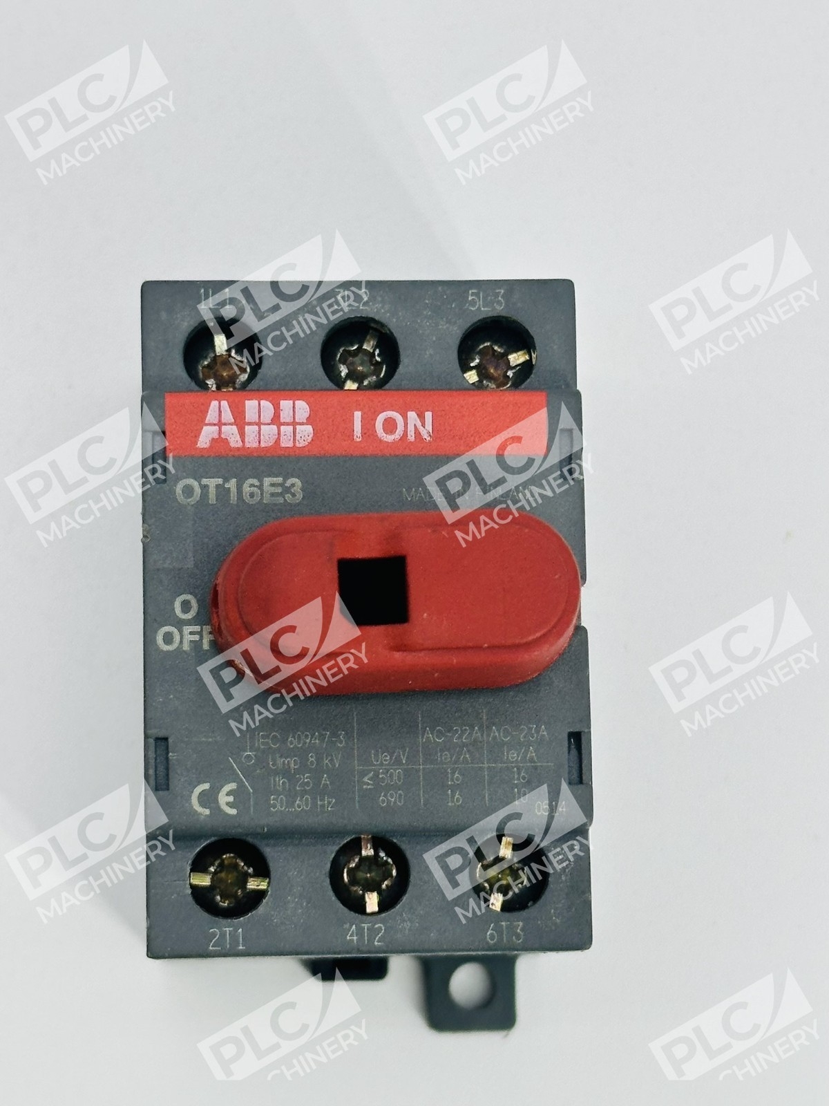 ABB OT16E3 Switch Disconnect 3 Pole 16A 690V - Image 6