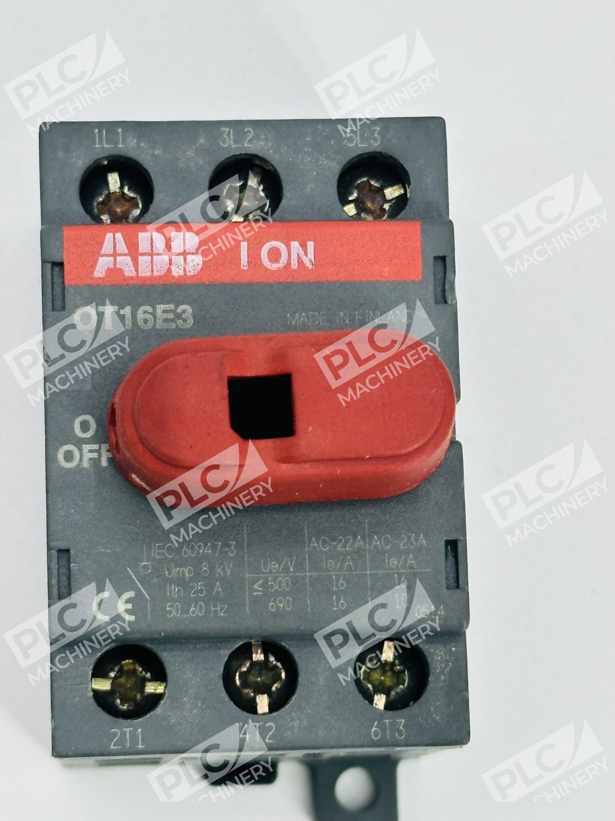 ABB OT16E3 Switch Disconnect 3 Pole 16A 690V - Image 7