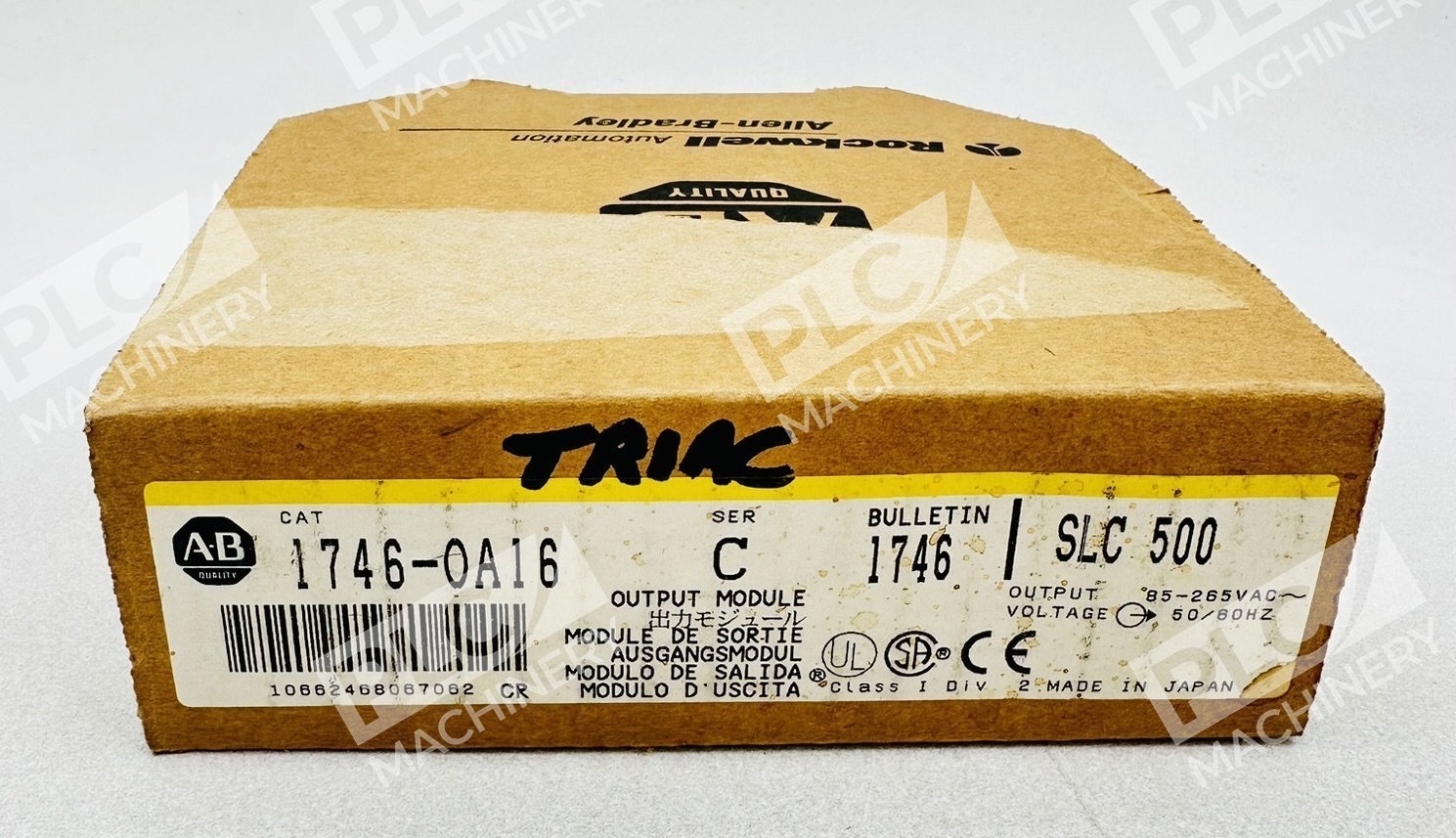 Allen Bradley 1746-OA16 Series C SLC500 Output Module