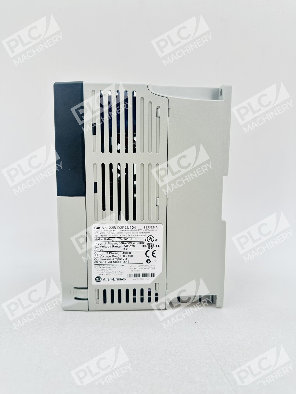 Allen Bradley 22B-D2P3N104 Series A PowerFlex 40 AC Drive 3PH 2.3A - Image 6