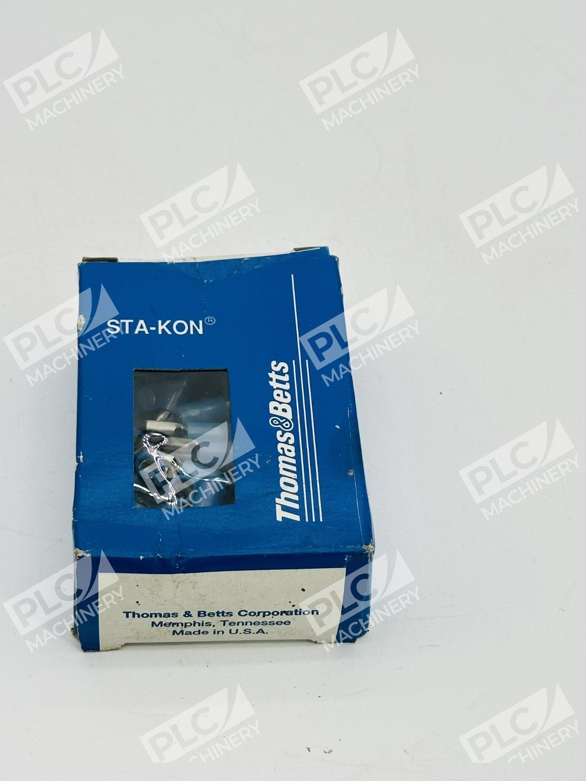 Thomas & Betts RBD14-183 Sta-Kon Insulated Quick Connect Terminal Box of 100 - Image 2