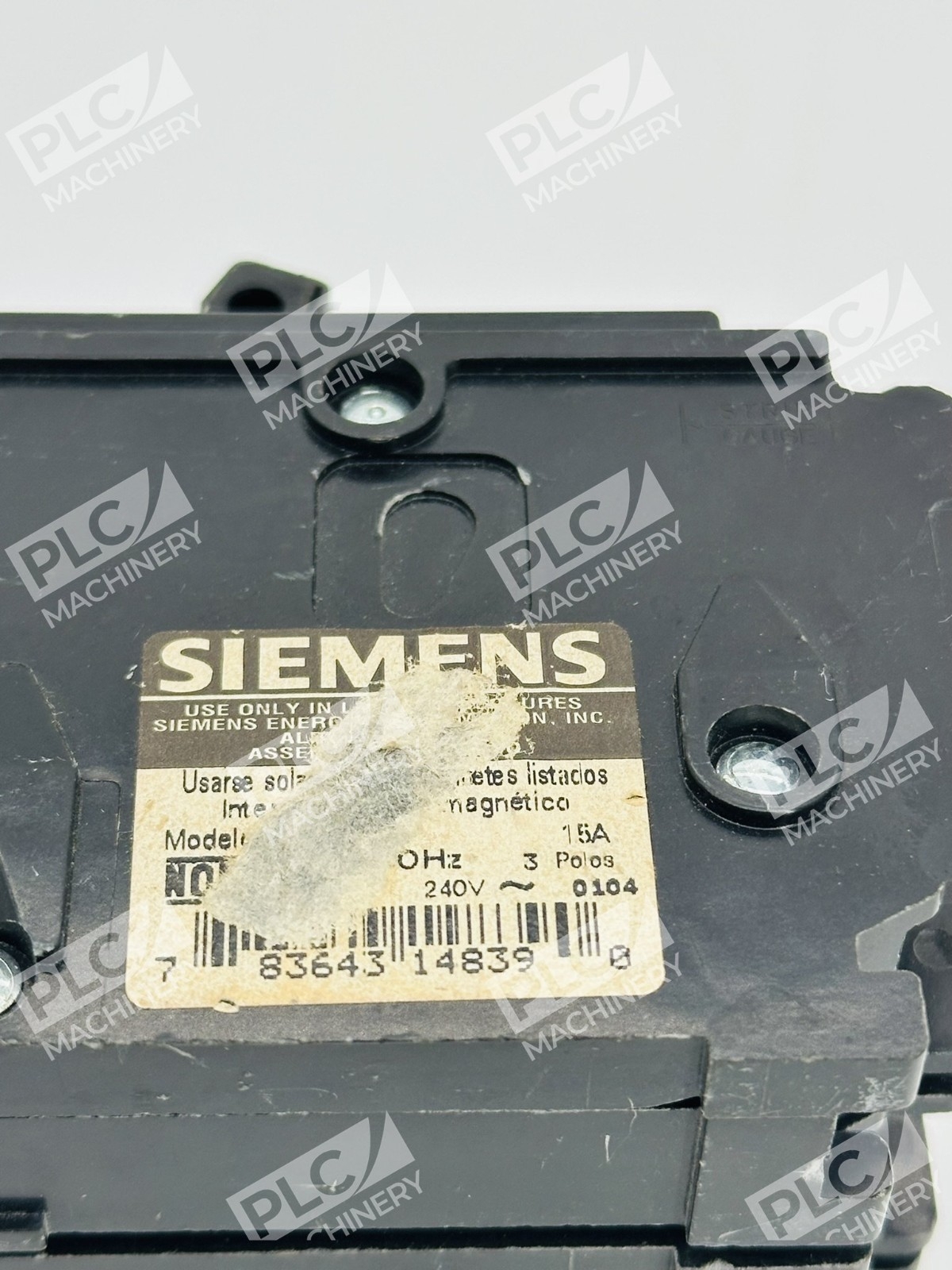 Siemens Q315 3-Pole 15A Plug-In Circuit Breaker Type QP - Image 7