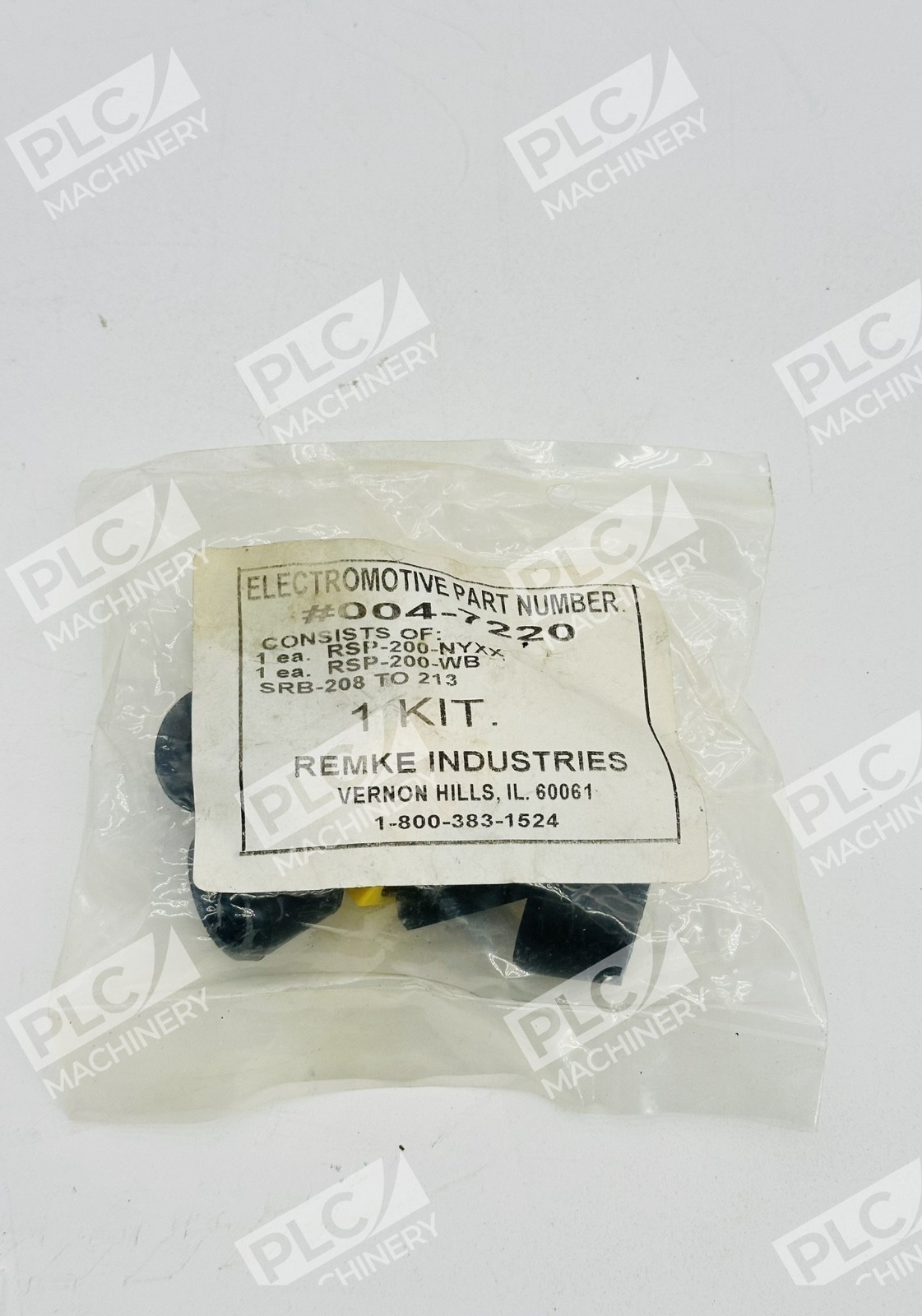 Remke Industries 004-7220 Tuff-Seal Electromotive Cord Grip Component Kit