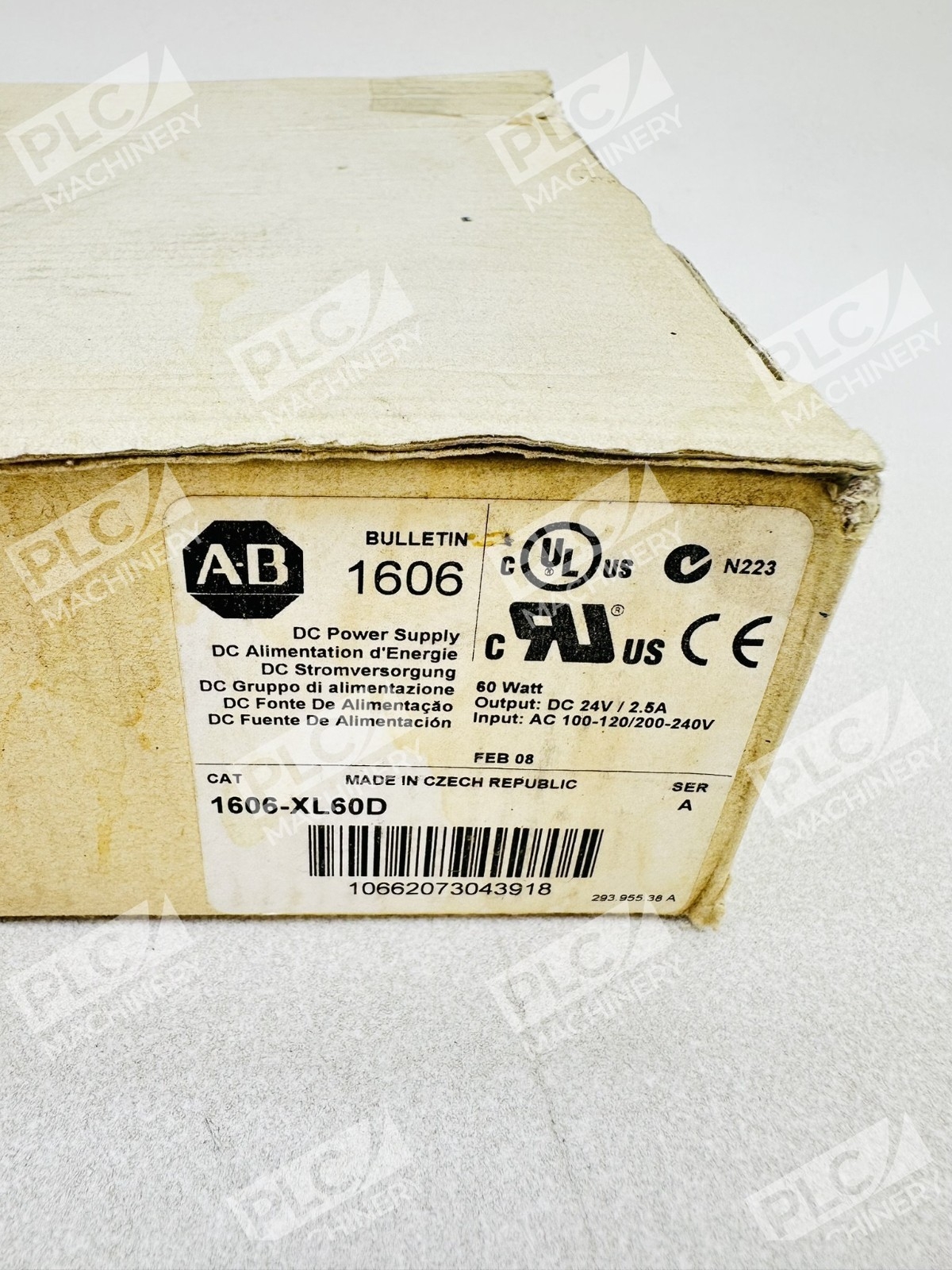 Allen Bradley 1606-XL60D Series A 60 Watt DC Power Supply - Image 2
