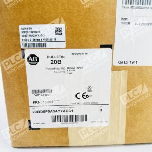Allen Bradley 20BD5P0A3AYYACC1 Series B PowerFlex 700 AC Drive