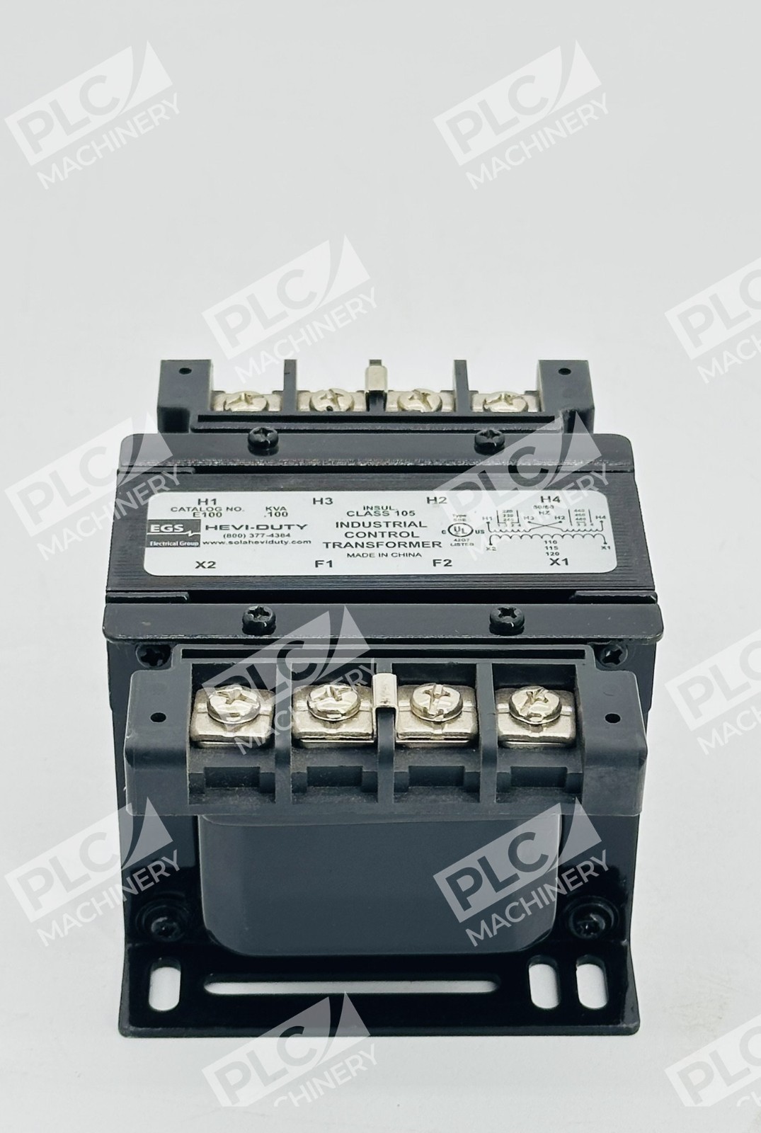 EGS Hevi-Duty E100 Industrial Control Transformer