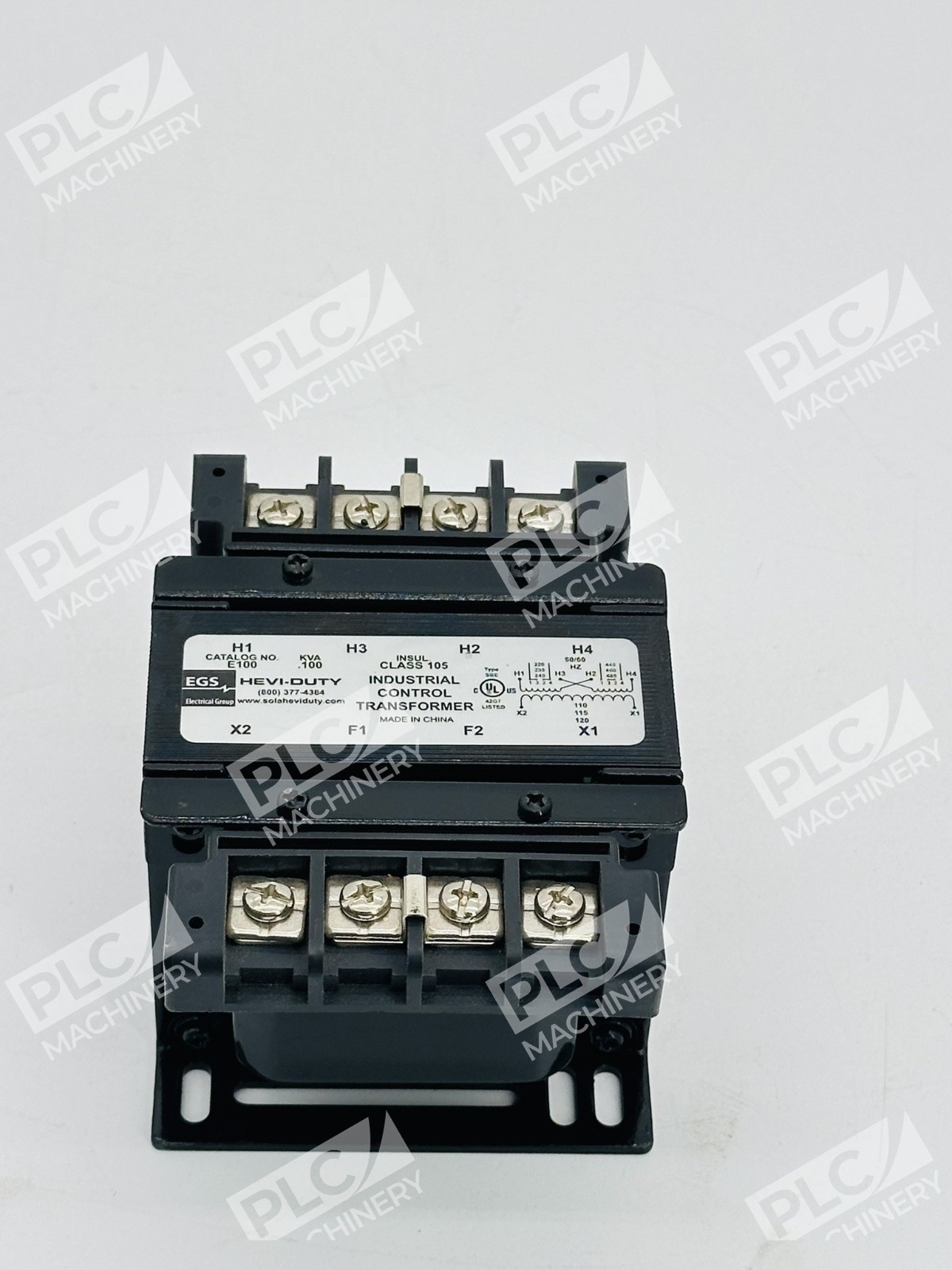 EGS Hevi-Duty E100 Industrial Control Transformer - Image 2
