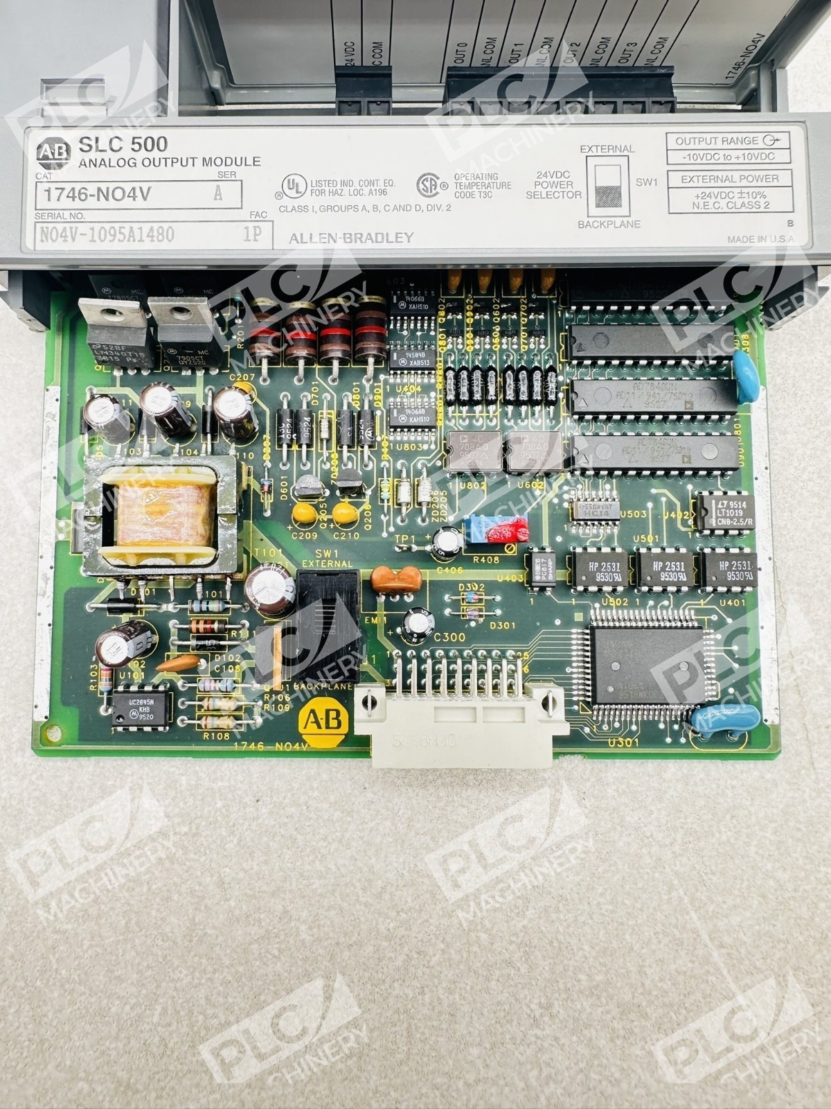 Allen Bradley 1746-NO4V Series A SLC 500 Analog Input Module - Image 2