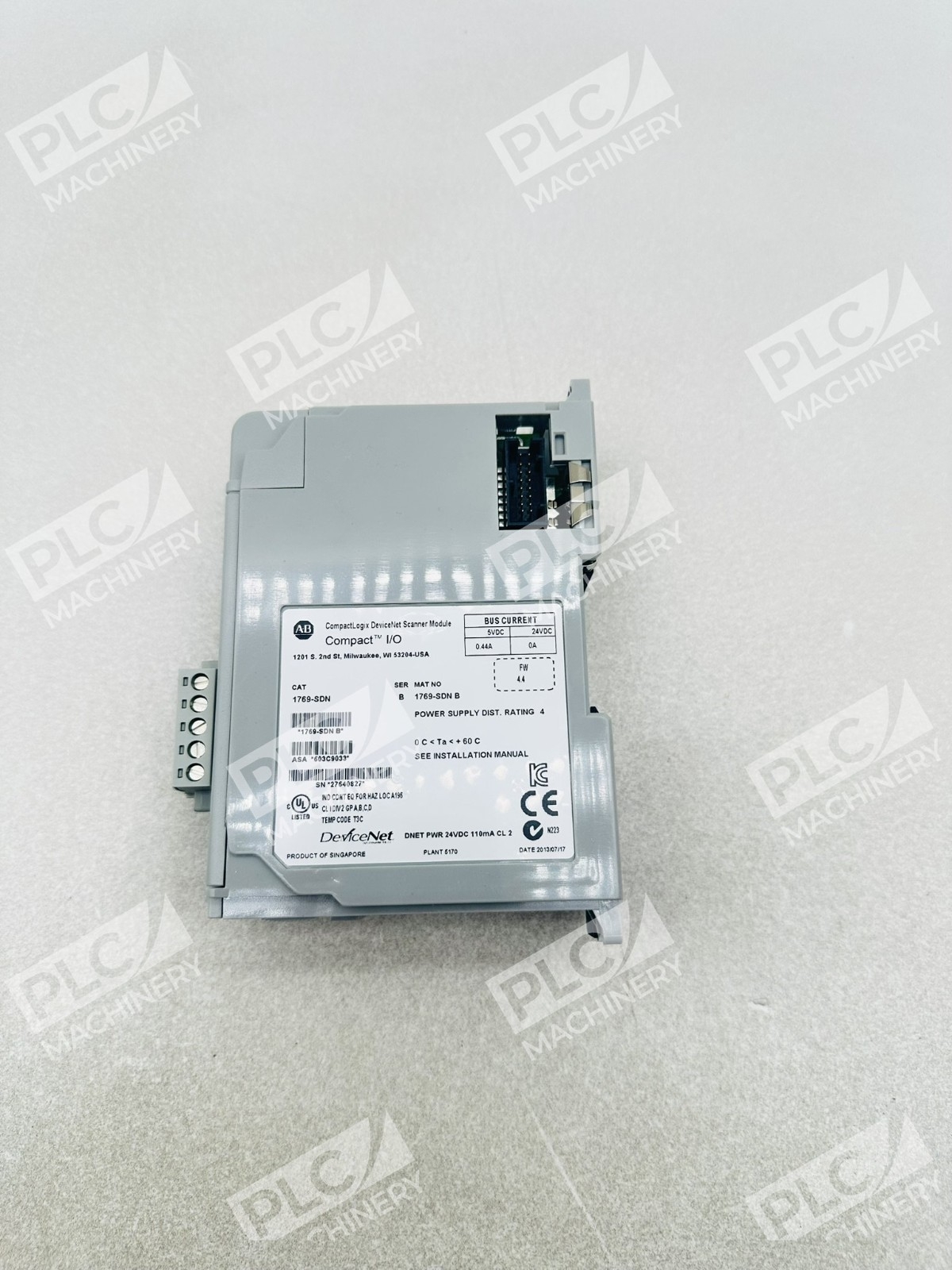 Allen Bradley 1769-SDN Series B CompactLogix DeviceNet Scanner Module - Image 5