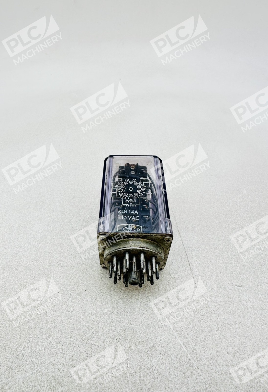 Line Electric RLH14A 115VAC General Purpose Plug In Relay