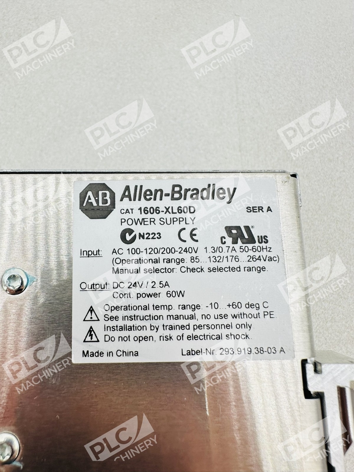 Allen Bradley 1606-XL60D Series A DC Power Supply - Image 6