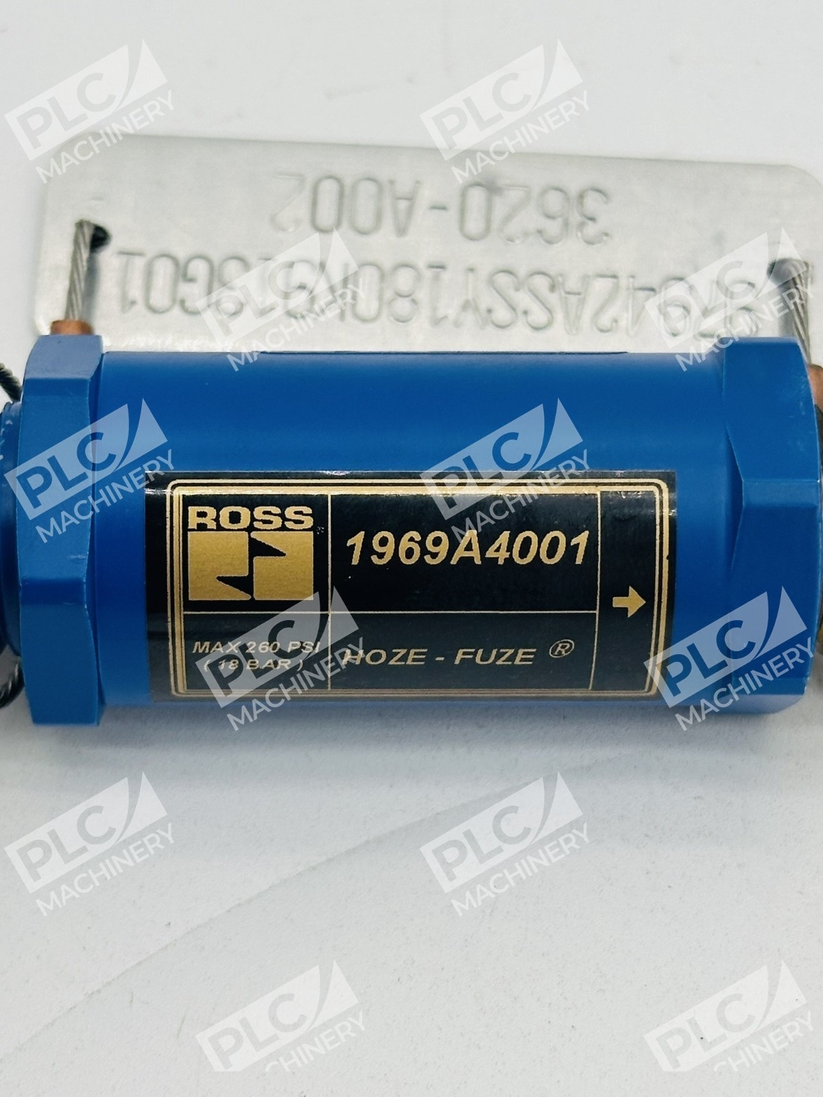 Ross 1969A4001 Hoze-Fuze Surge Flow Silencer Valve 260PSI - Image 4