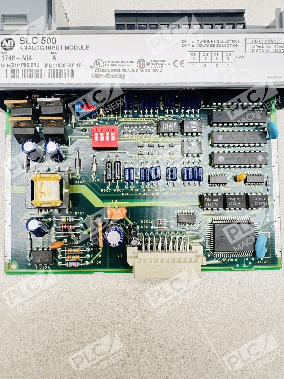 Allen Bradley 1746-NI4 Series A SLC 500 Analog Input Module No Door - Image 3