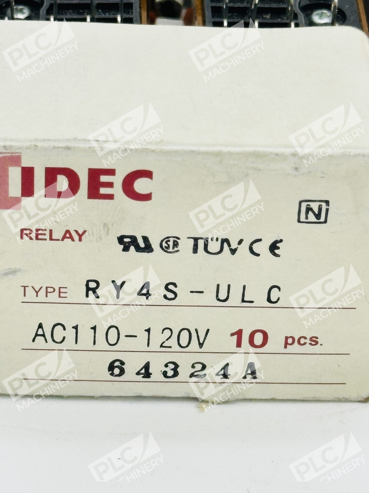 Idec RY4S-ULCAC110-120V General Purpose Electromagnetic Relay Box of 9 - Image 2