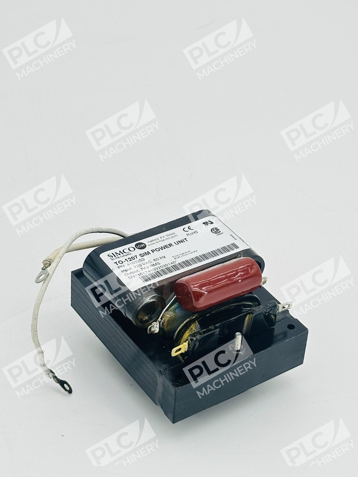 Simco-Ion TO-1207 SIM Power Unit Static Control Power Supply 4103253