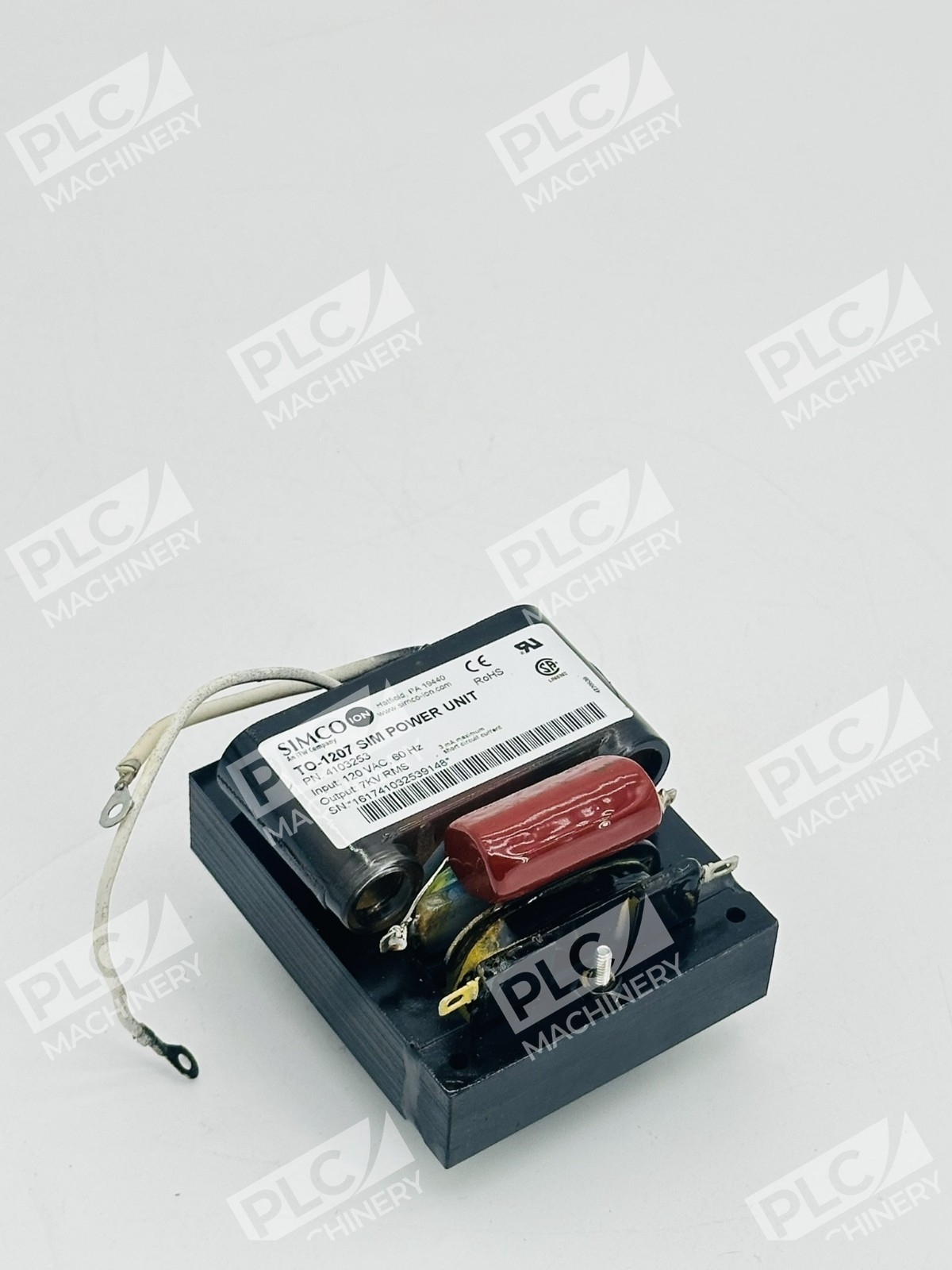 Simco-Ion TO-1207 SIM Power Unit Static Control Power Supply 4103253 - Image 2