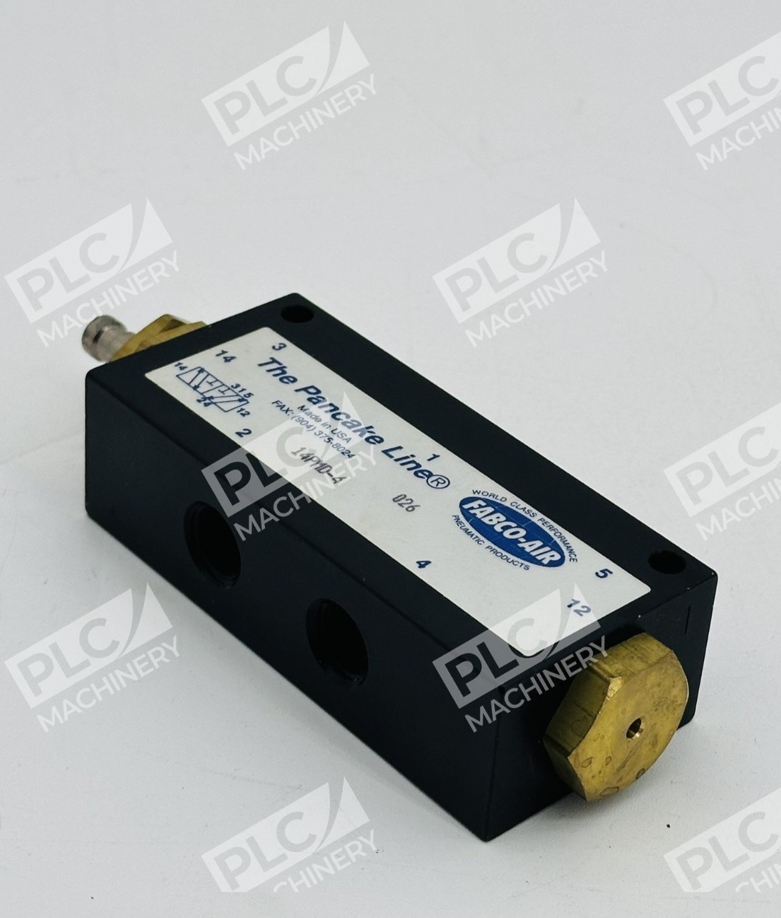 Fabco-Air 14PMD-4 The Pancake Line Pneumatic Directional Control Valve