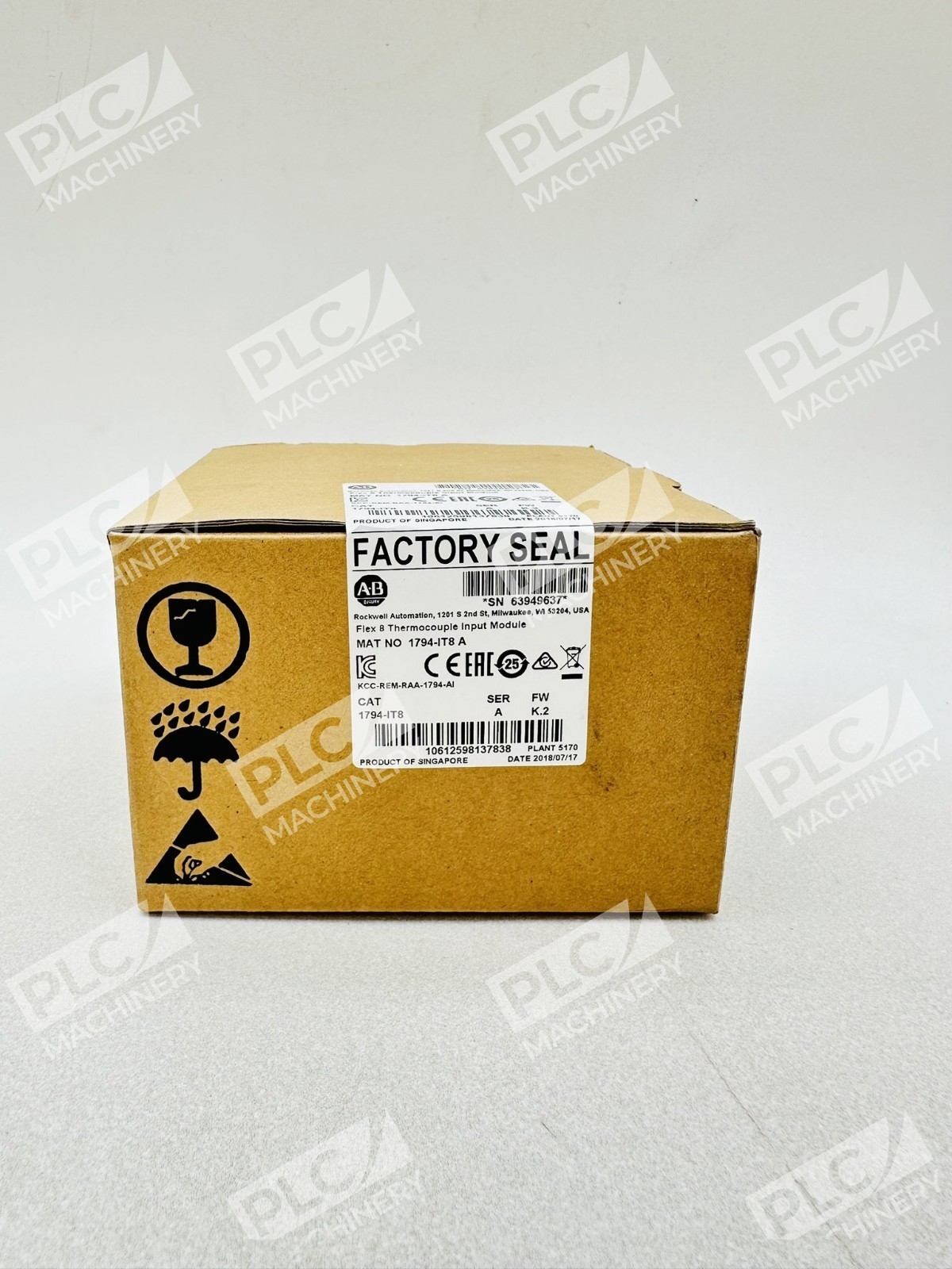 Allen Bradley 1794-IT8 Series A Flex 8 Thermocouple Input Module Sealed - Image 5