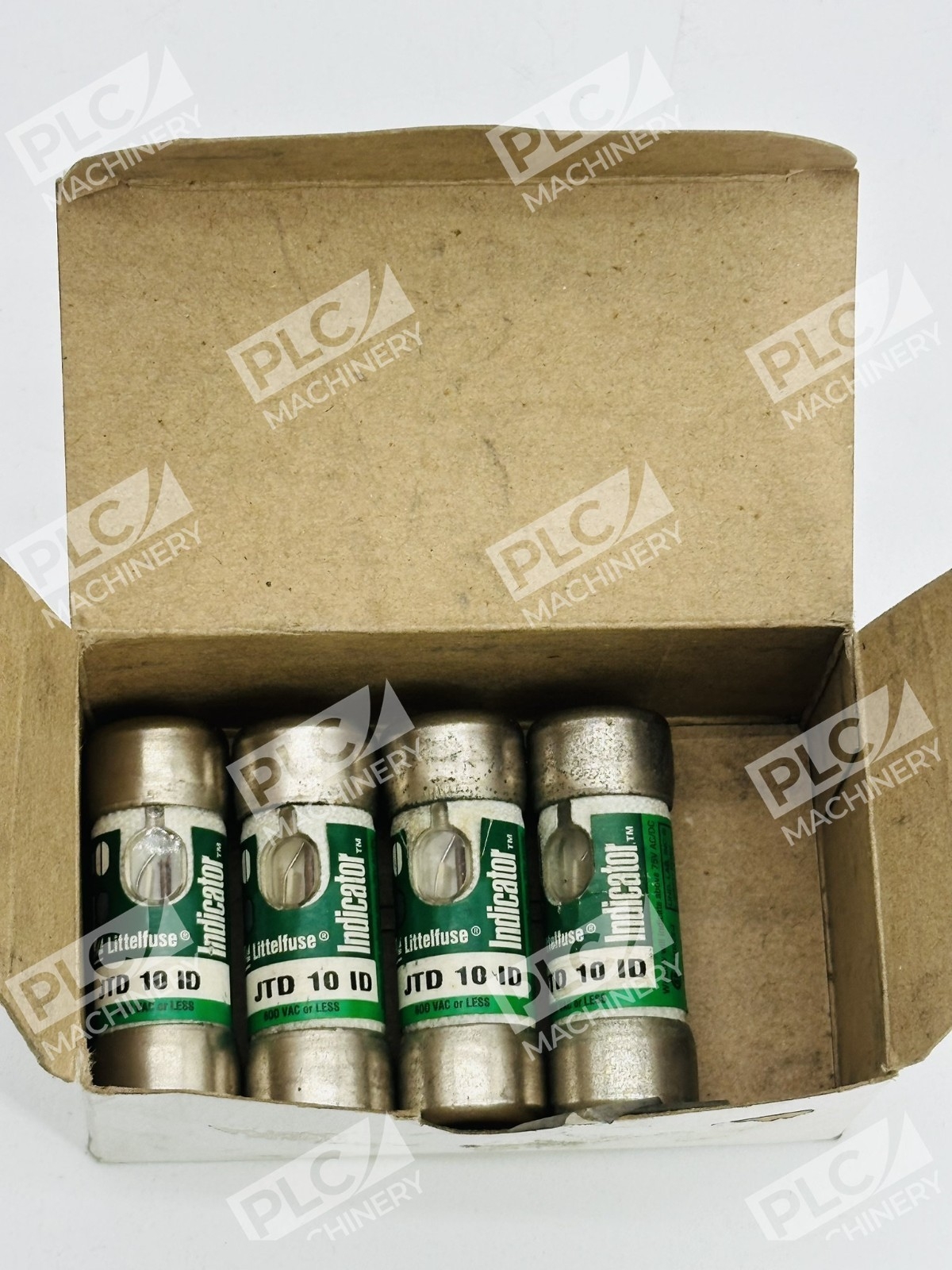 Littelfuse JTD 10 ID Powr-gard Class J Time-Delay Fuses Box of 4