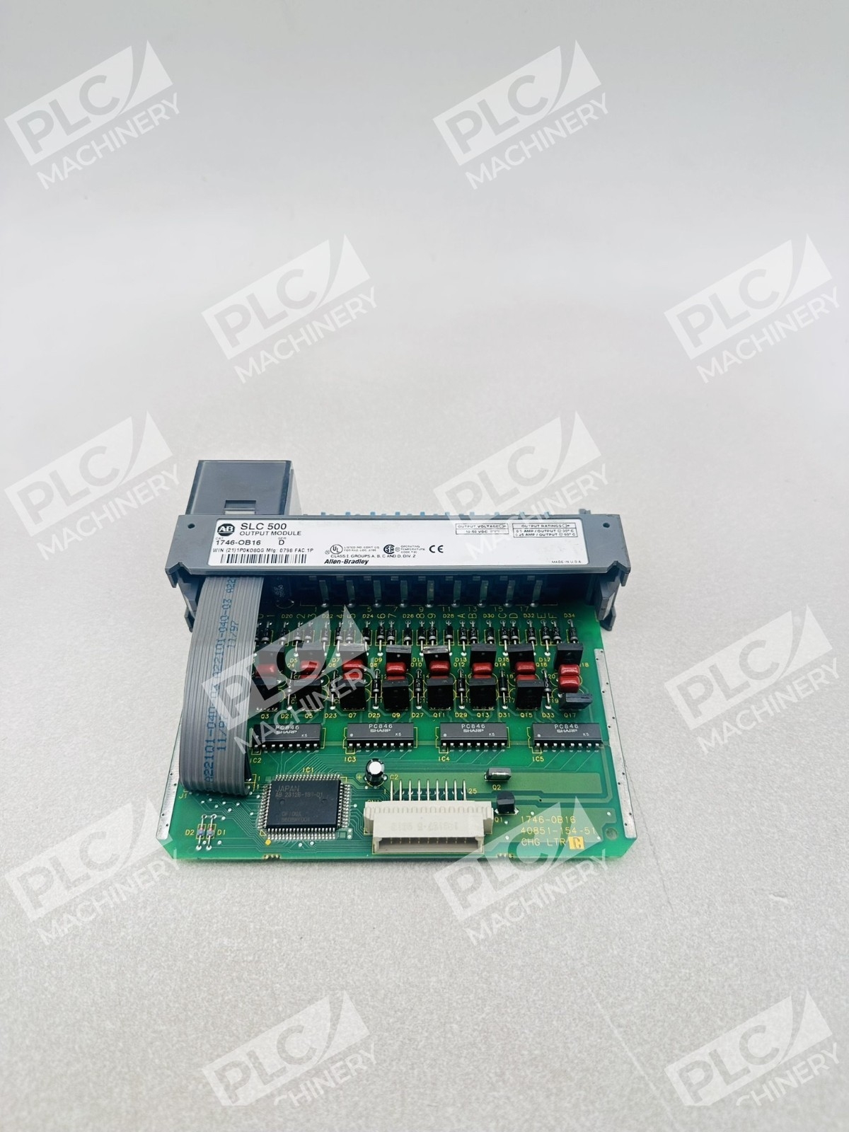 Allen Bradley 1746-OB16 Series D SLC 500 Output Module No Door - Image 7