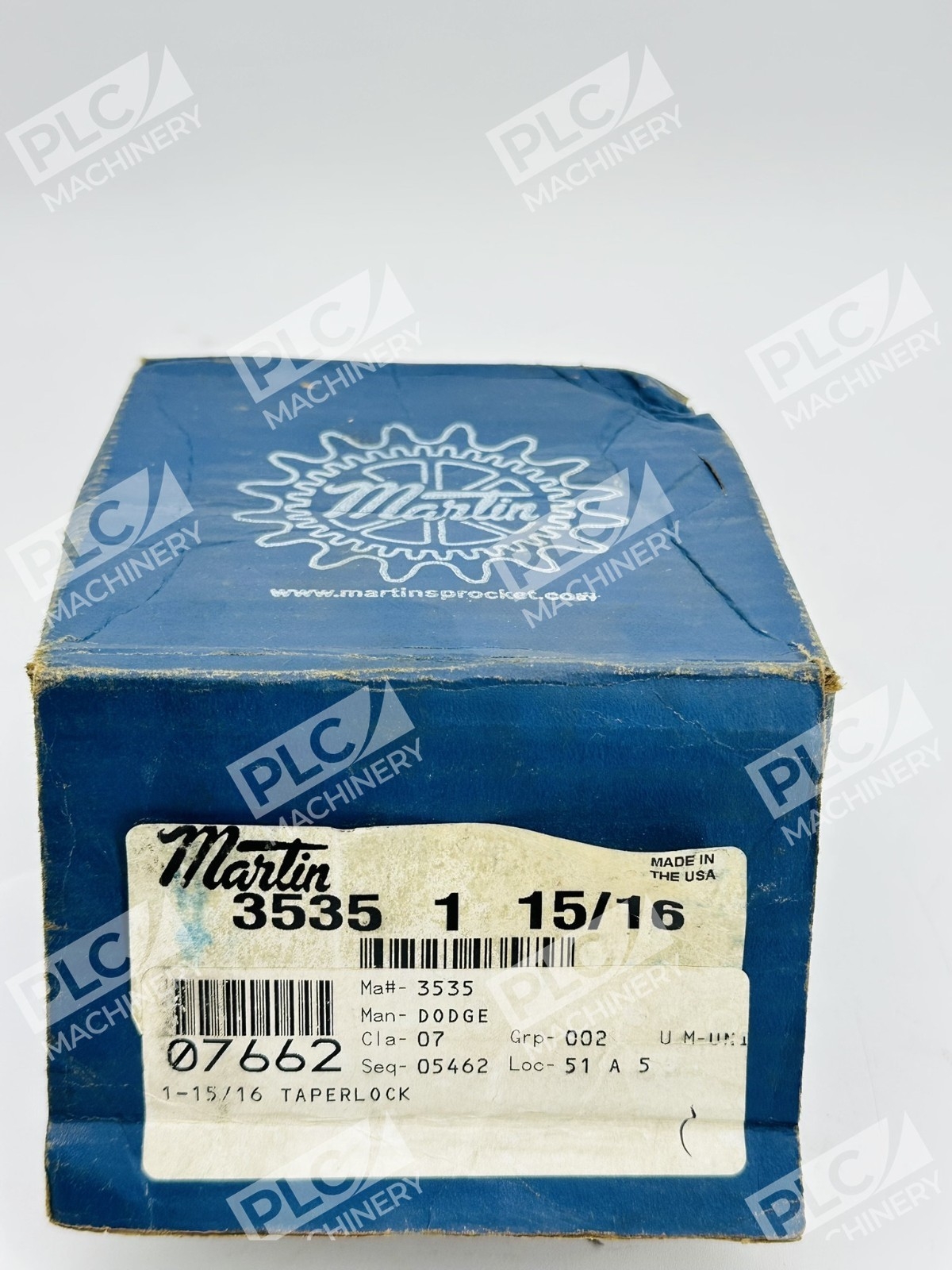 Martin Sprocket 3535 1 15/16 Taperlock Bushing - Image 2