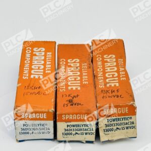 Sprague 36D133G015AC2A Powerlytic Aluminum Capacitor Lot of 3