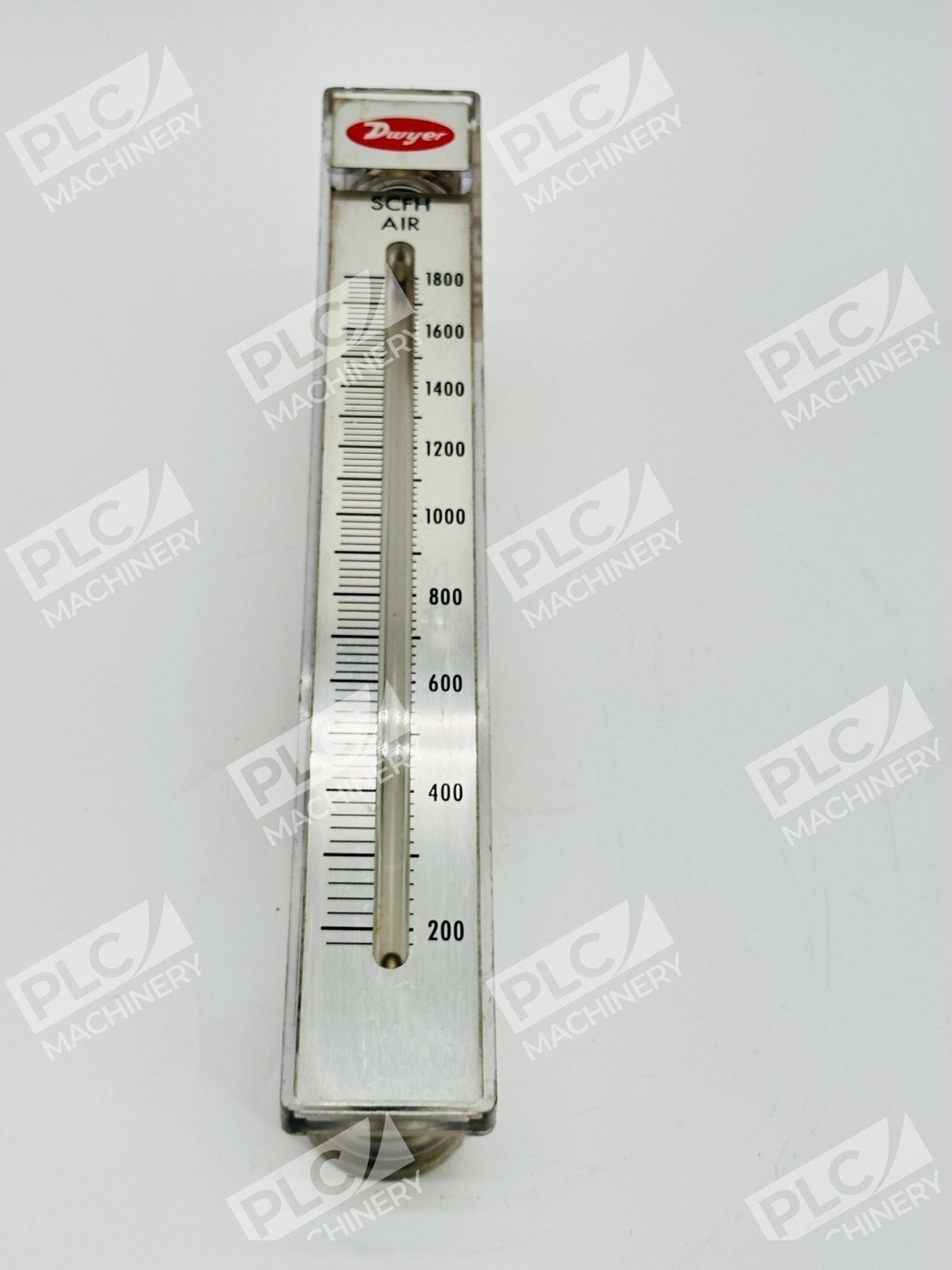 Dwyer RMC-108 SCFH Air Flow Meter 200-1800 Scale Gauge - Image 2