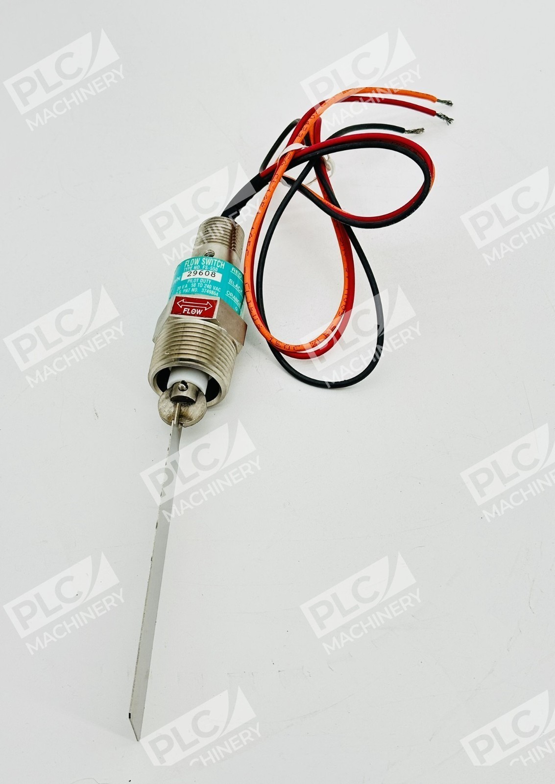 Gems FS-550 Flow Switch Pilot Duty 29608
