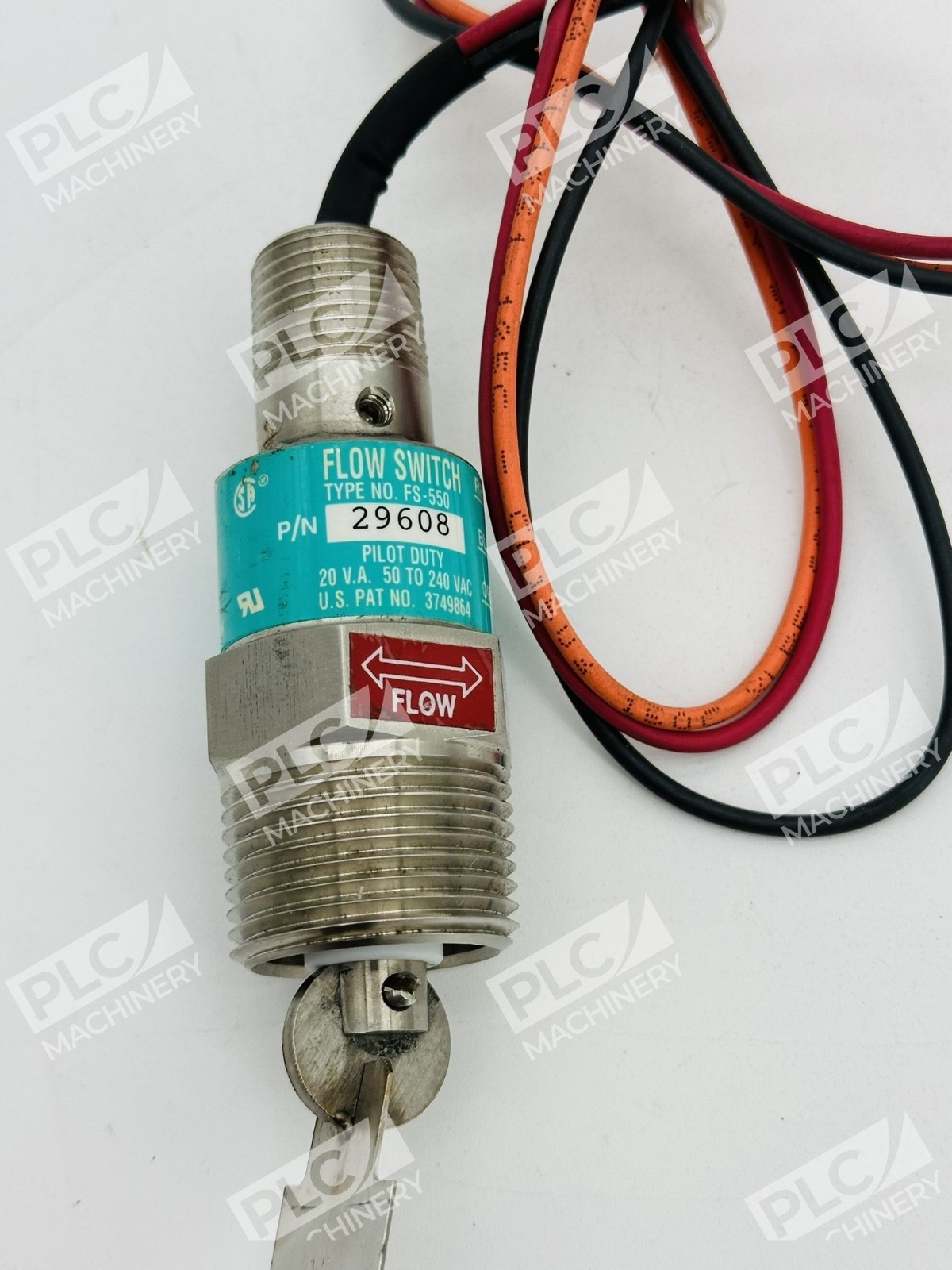 Gems FS-550 Flow Switch Pilot Duty 29608 - Image 4