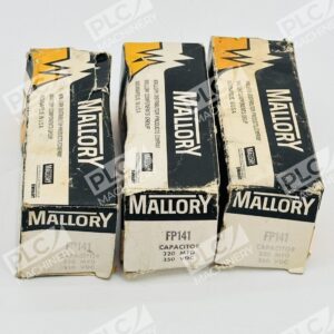 Mallory FP141 Can Electrolytic Capacitor Lot of 3