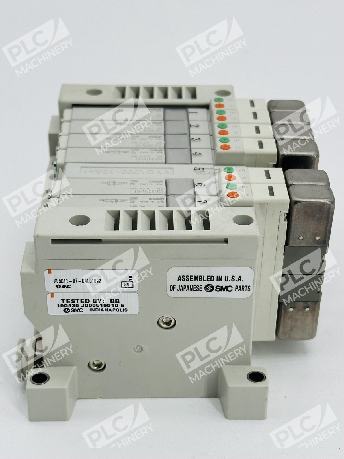 SMC VV5Q11-07-DAL01092 Solenoid Valve Manifold Block - Image 8